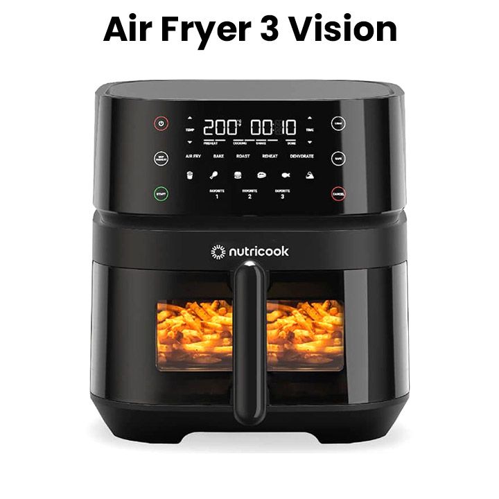 Nutricook NC-AF357V 3 Air Fryer 5.7 Ltr Nutricook NC-AF357V 3 Air Fryer 5.7 Ltr