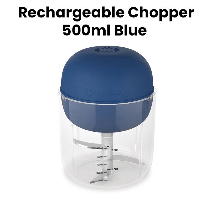 Nutricook CH600B-ME Choppi 500ML Blue Nutricook CH600B-ME Choppi 500ML Blue