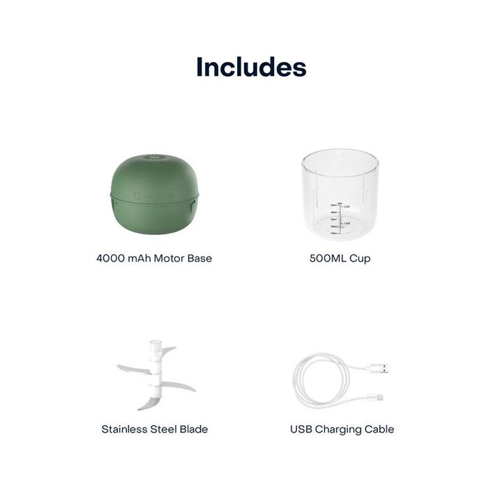 Nutricook CH600G-ME Choppi 500ML Green Nutricook CH600G-ME Choppi 500ML Green