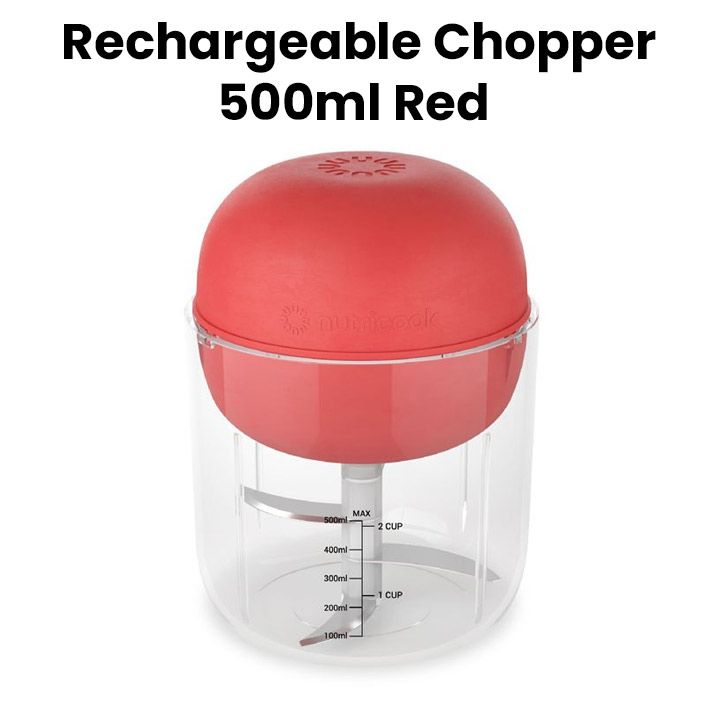 Nutricook CH600R-ME Choppi 500ML Red Nutricook CH600R-ME Choppi 500ML Red