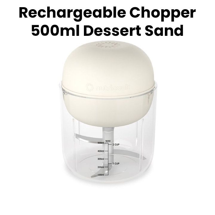 Nutricook CH600S-ME Choppi 500ML Desert Sand Nutricook CH600S-ME Choppi 500ML Desert Sand
