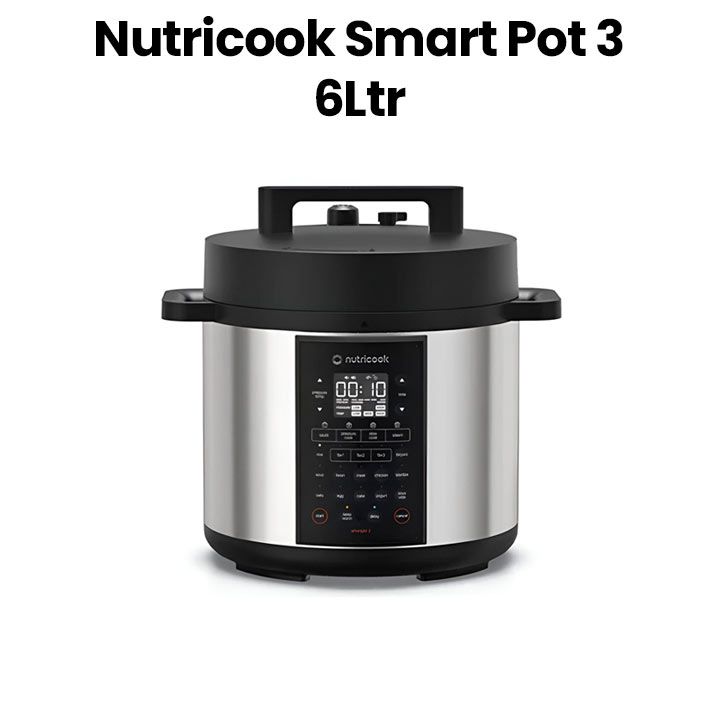 Nutricook Smart Pot 3 6L – Stainless Steel | NC-SP320. Nutricook Smart Pot 3 6L – Stainless Steel | NC-SP320.