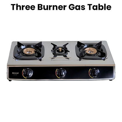 Rinnai RV-310RI Three Burner Gas Table