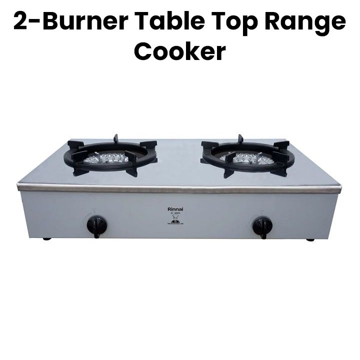 Rinnai RI-2RSPN 2 Burner Gas Table Rinnai RI-2RSPN 2 Burner Gas Table
