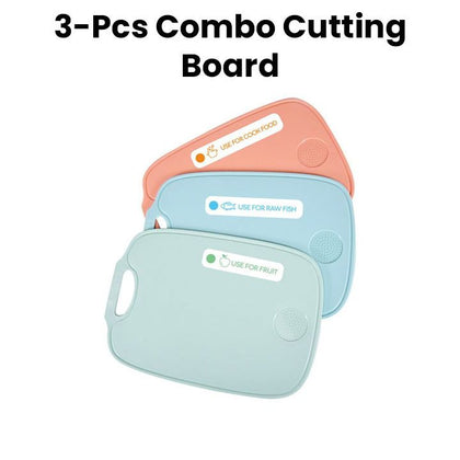 English Royal ERK 1400 Cutting Board 3 Pcs Combo