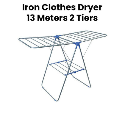 English Royal ERH 93001 13M 2 Tiers Iron Clothes Dryer