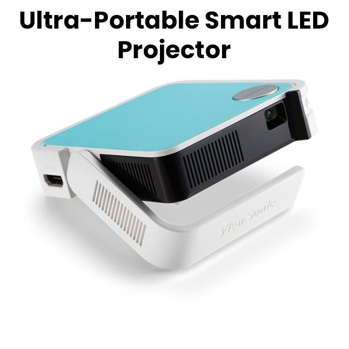 ViewSonic M1 Mini Plus LED Projector Light Source, 120 LED Lumens ViewSonic M1 Mini Plus LED Projector Light Source, 120 LED Lumens