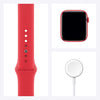 Apple Watch Series 6 (GPS, 44mm) - Red Aluminum Case with Red Sport Band