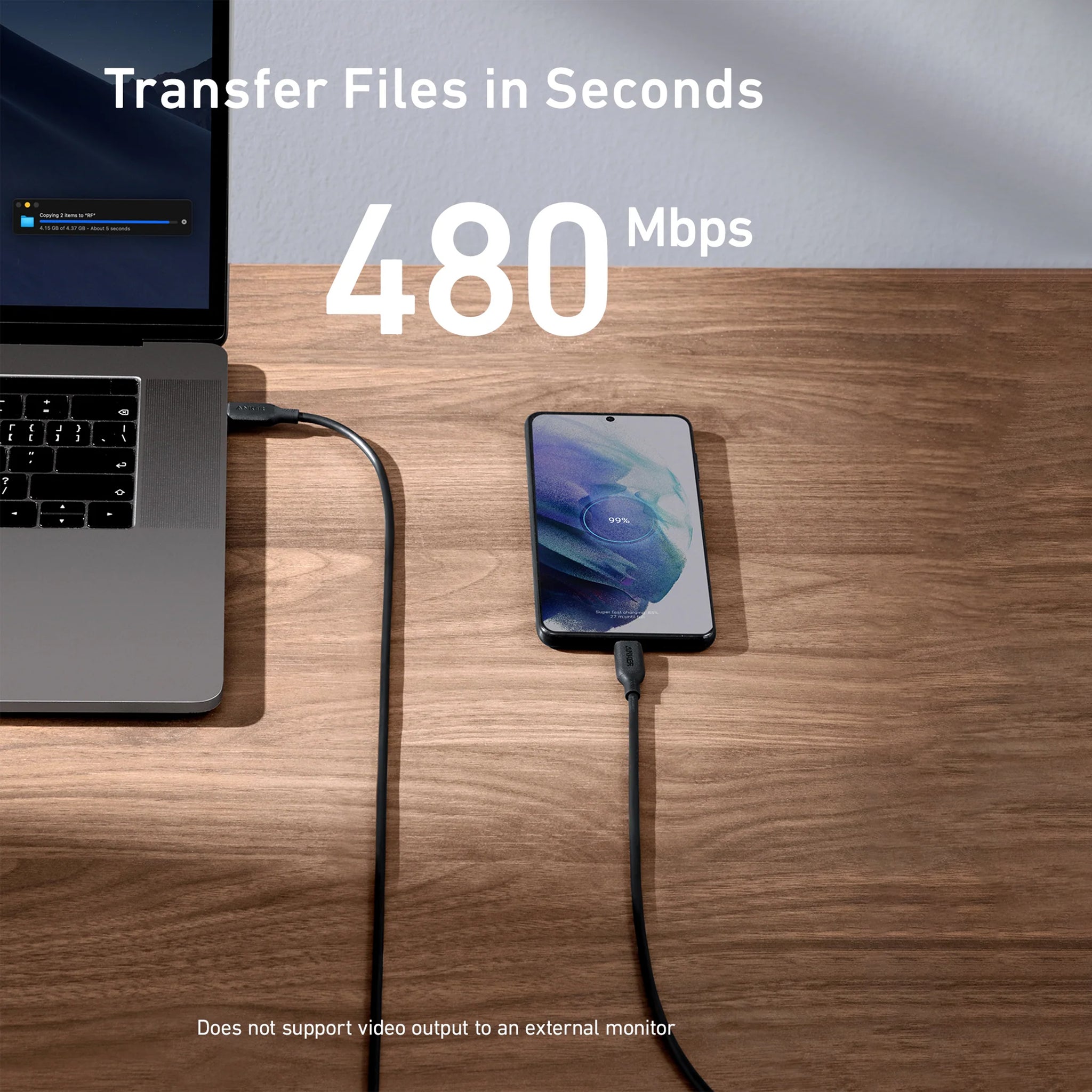 Anker PowerLine USB-C to USB-C Cable 2M Anker PowerLine USB-C to USB-C Cable 2M