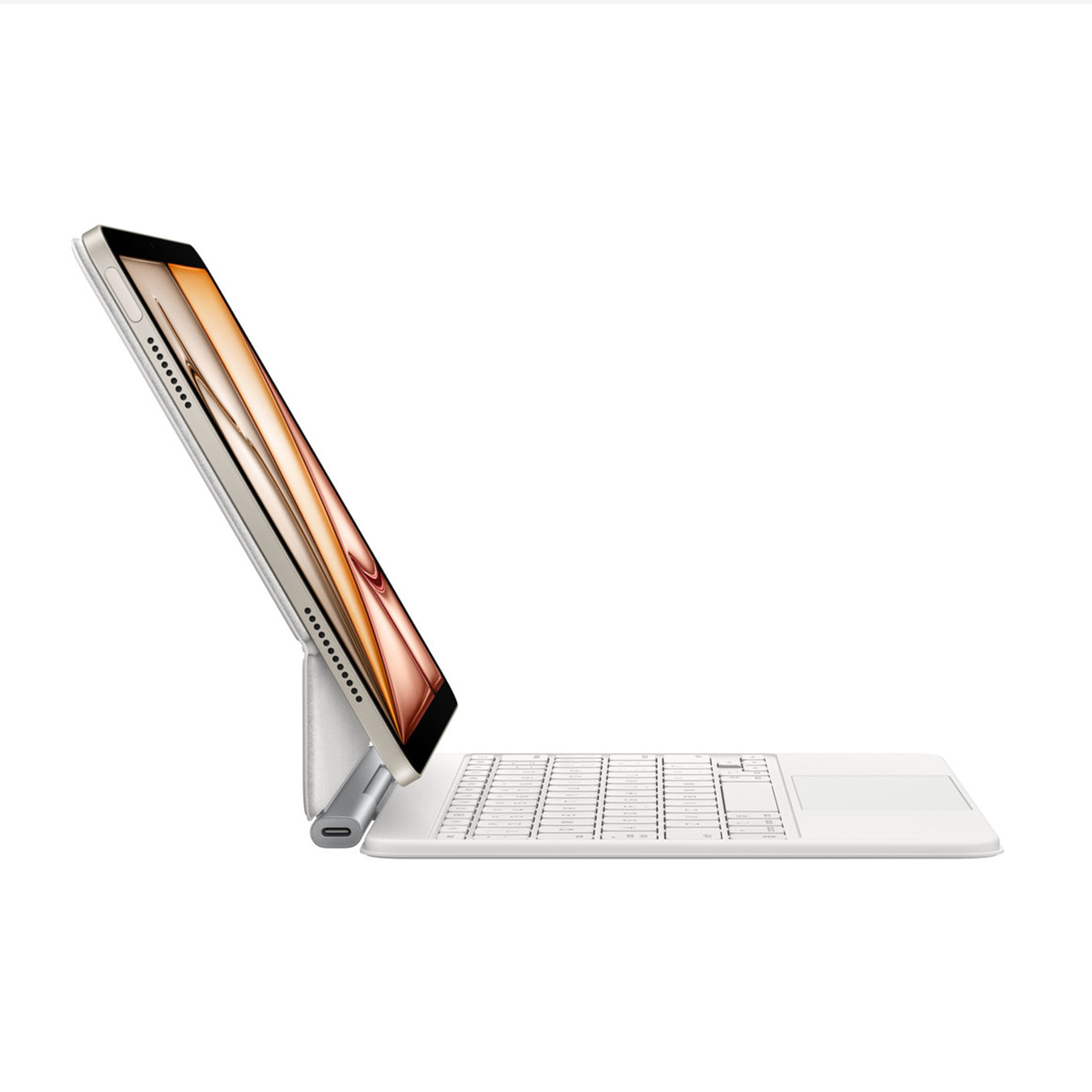 Magic Keyboard for iPad Air 11-inch (M3) - Arabic - White Magic Keyboard for iPad Air 11-inch (M3) - Arabic - White