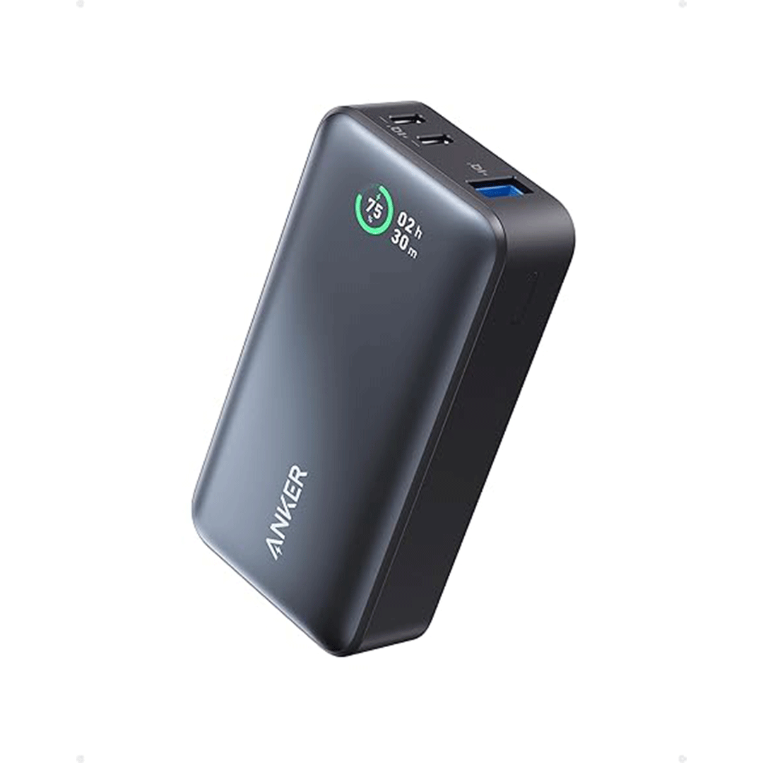 アンカー　Anker 533 Power Bank 黒　ブラック　ポーチ付き Anker Power Bank 533 30W Black – rptech.qa