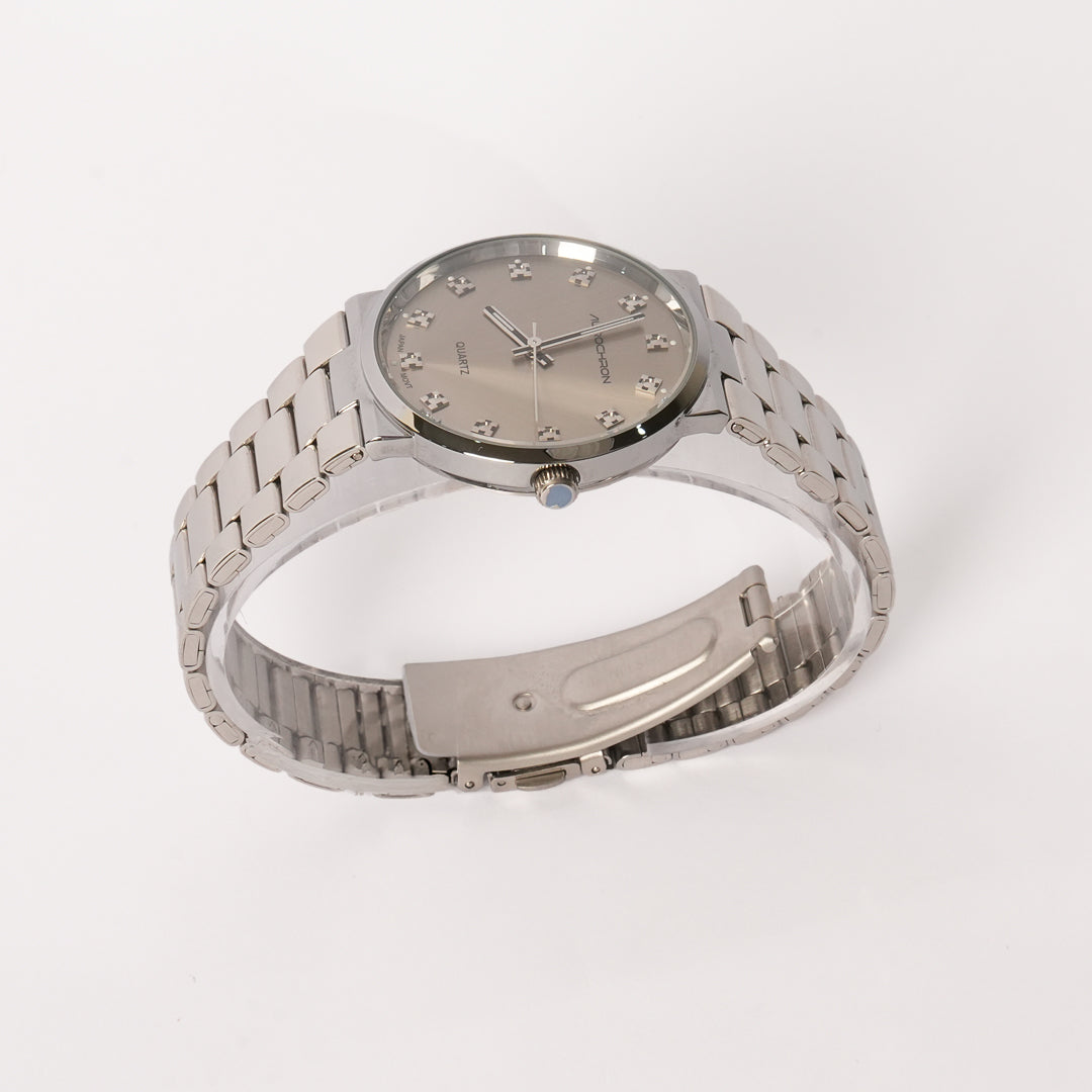 Aurochron Classic Silver Quartz Watch Aurochron Classic Silver Quartz Watch