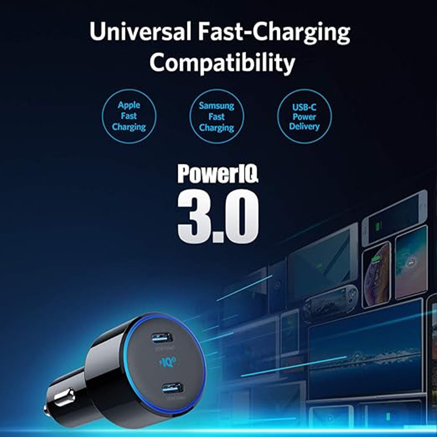 Anker PowerDrive Duo Origin Gray Anker PowerDrive Duo Origin Gray