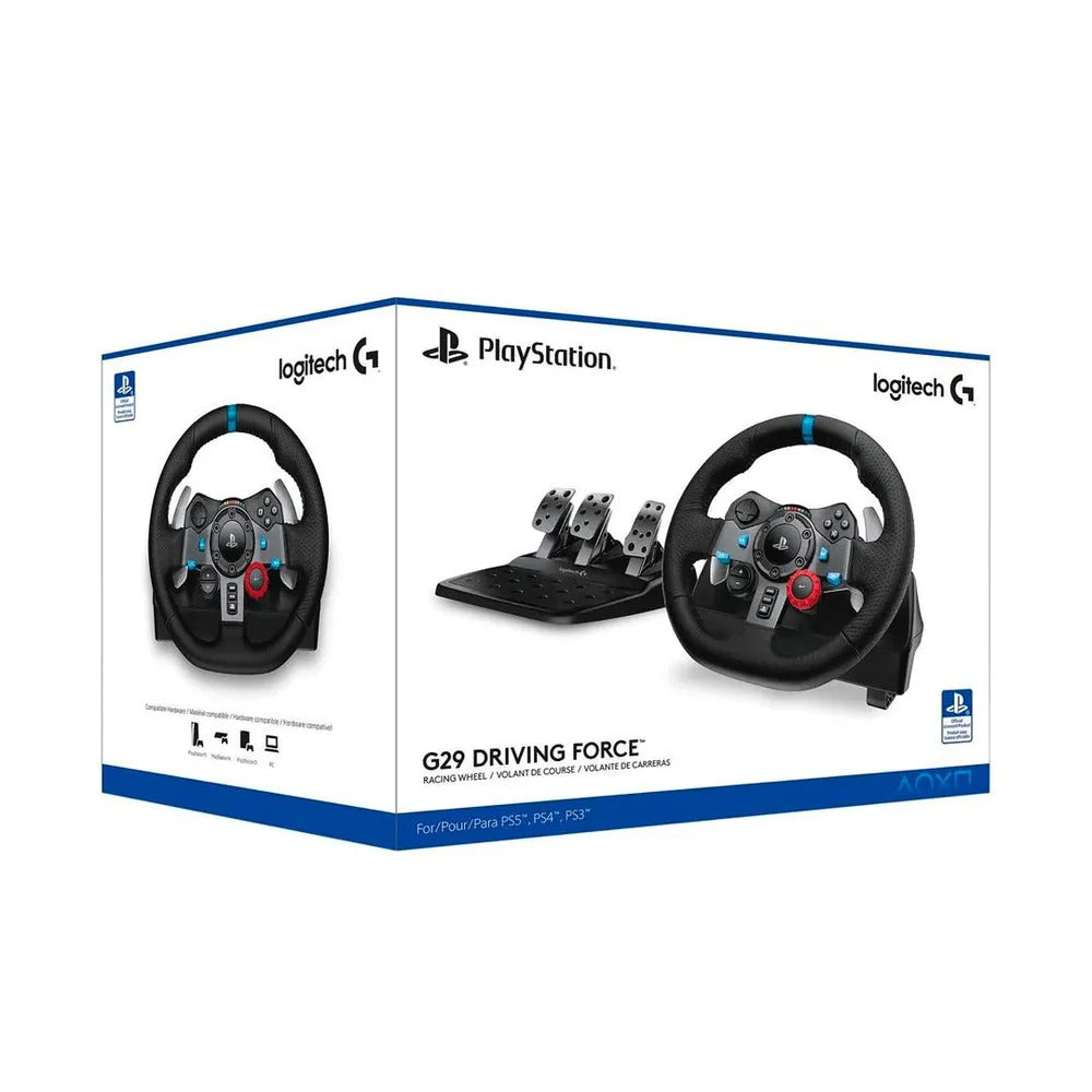 Logitech G29 PlayStation Driving Force Gaming Steering Wheel –