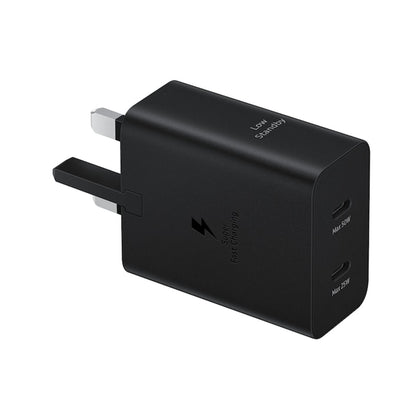 Samsung 50W Power Adapter Duo (2024) with USB-C to USB-C 5A Cable (EP-T5020XBEGGB)