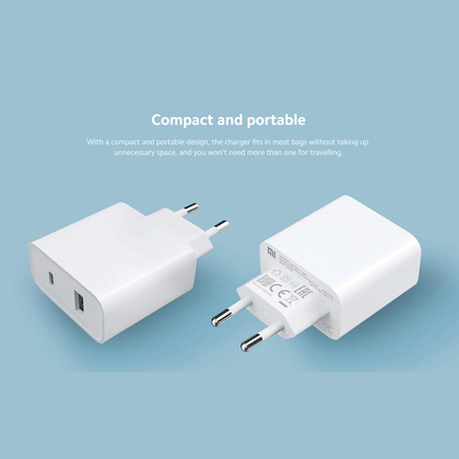 Mi 33W Wall Charger (Type-A + Type-C) US