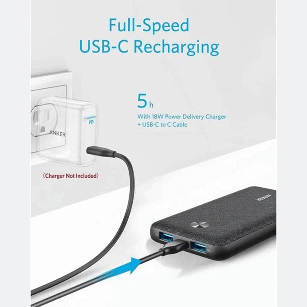 Anker Power Bank PD 10000mAh Anker Power Bank PD 10000mAh