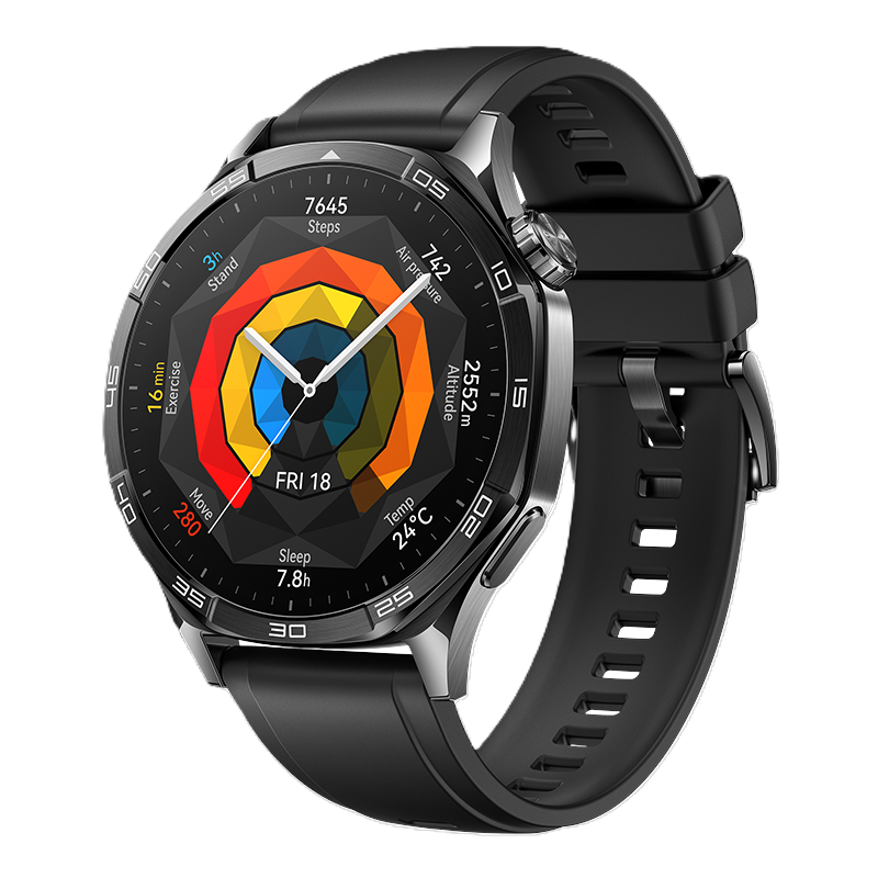 Huawei Watch GT5 46mm Black rptech.qa