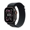 Apple Watch Ultra 3 GPS + Cellular 49mm Black Titanium Case with Black Alpine Loop Large - MF0X4AF/A