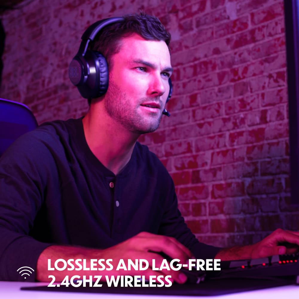 JBL Quantum 350 Wireless Over-Ear Gaming Headset JBL Quantum 350 Wireless Over-Ear Gaming Headset
