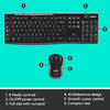 Logitech Wireless Keyboard Mouse Combo