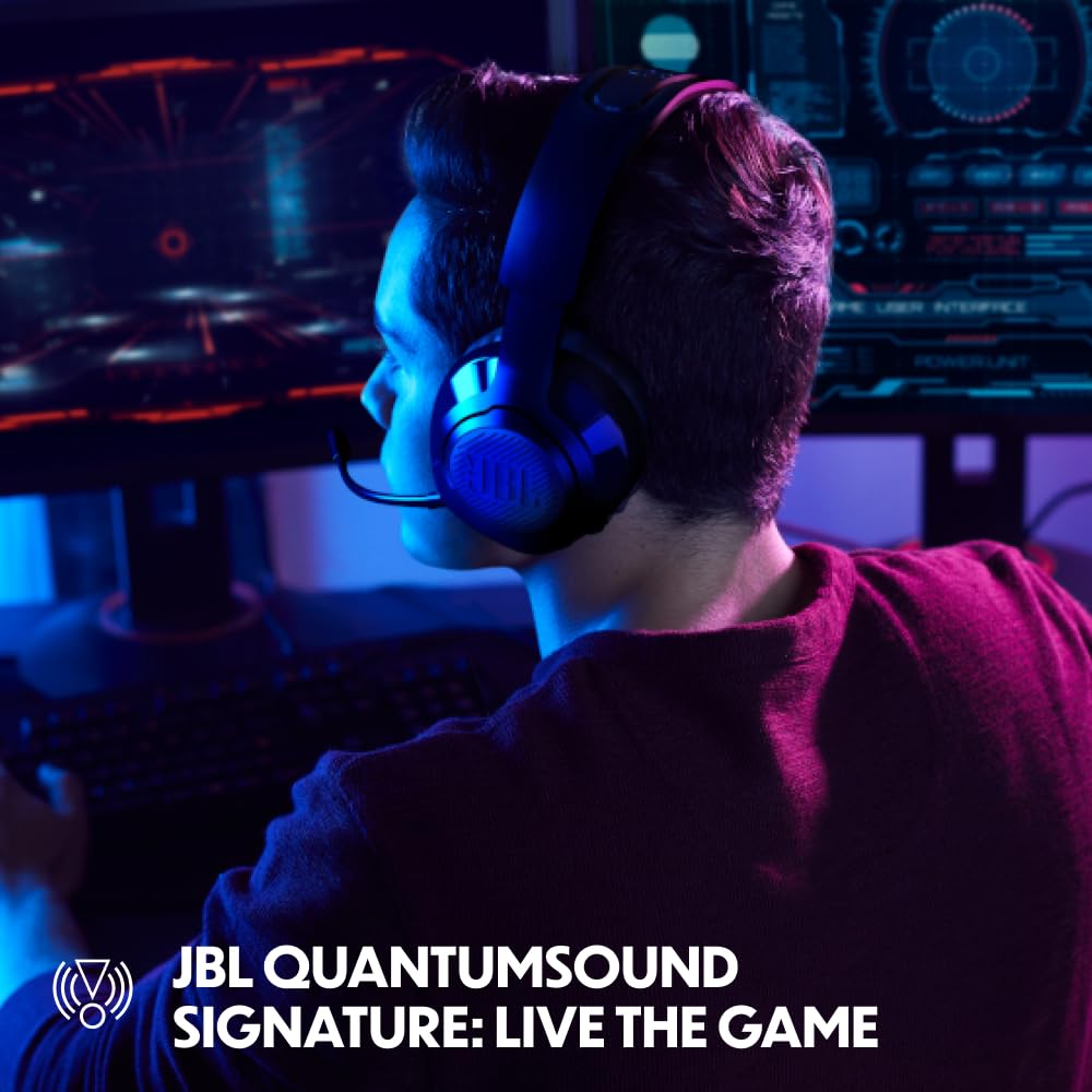 JBL Quantum 350 Wireless Over-Ear Gaming Headset JBL Quantum 350 Wireless Over-Ear Gaming Headset
