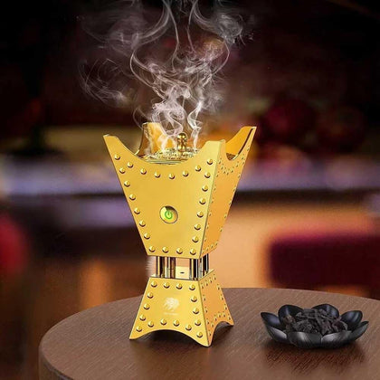 Bukhoor Rechargeable Electric Car Incense Burner - Green – rptech.qa