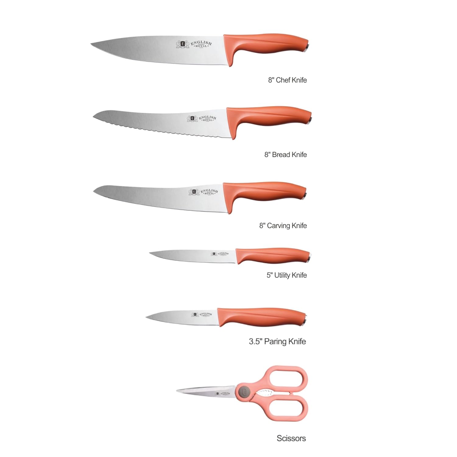 English Royal ERK 1371 Knife Set English Royal ERK 1371 Knife Set