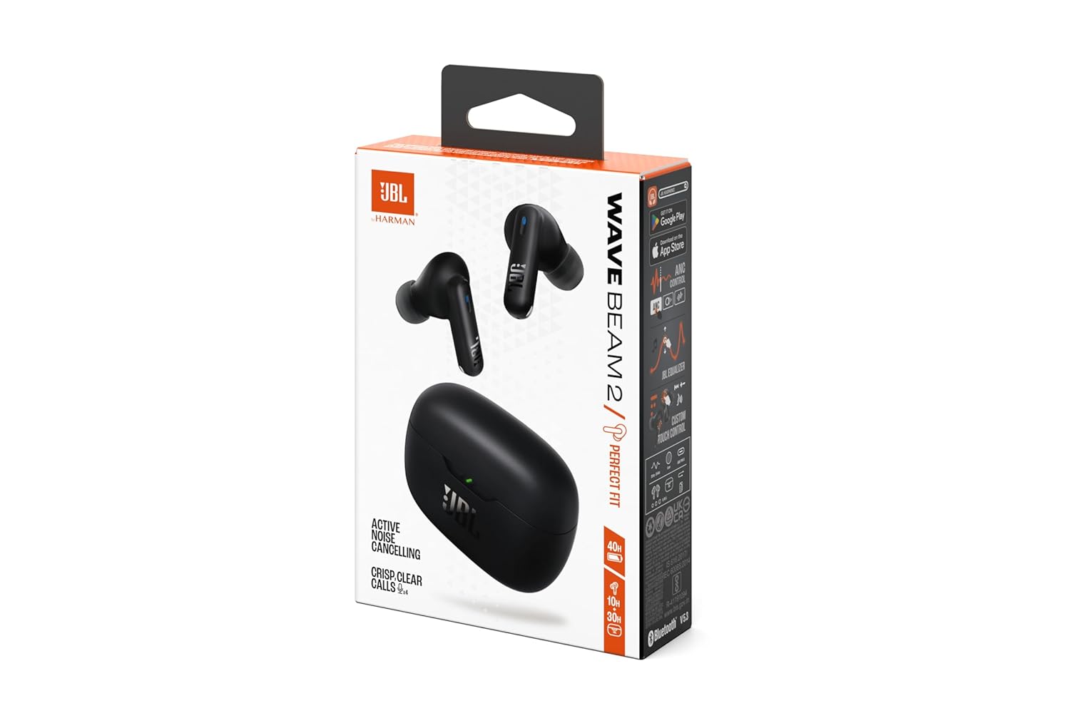 JBL Wave Beam 2 True Wireless Earbuds with Active Noise Cancellation JBL Wave Beam 2 True Wireless Earbuds with Active Noise Cancellation