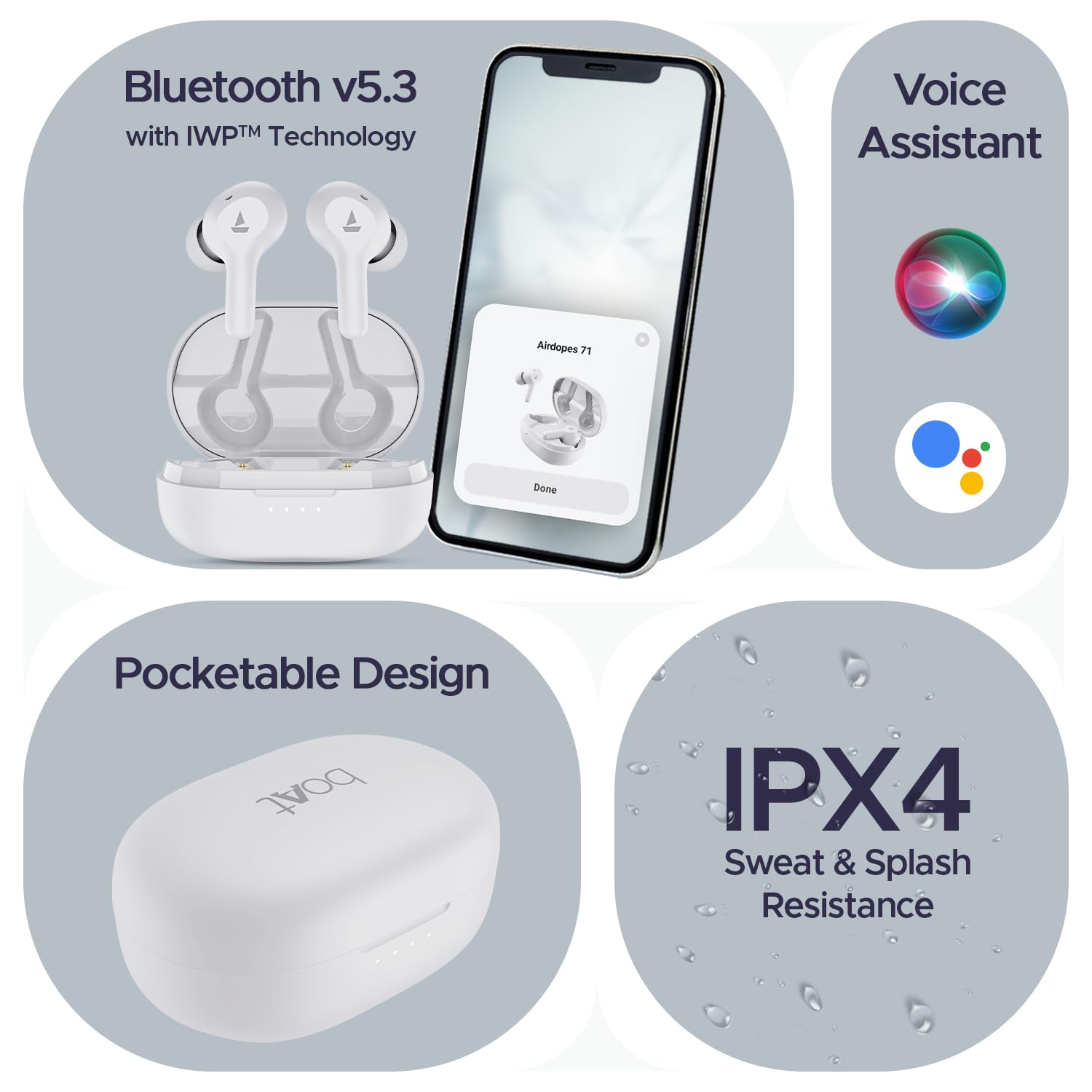 boAt Airdopes 71 TWS Earbuds boAt Airdopes 71 TWS Earbuds