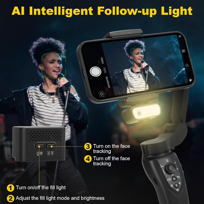 F12 3 Axis Foldable Gimbal F12 3 Axis Foldable Gimbal