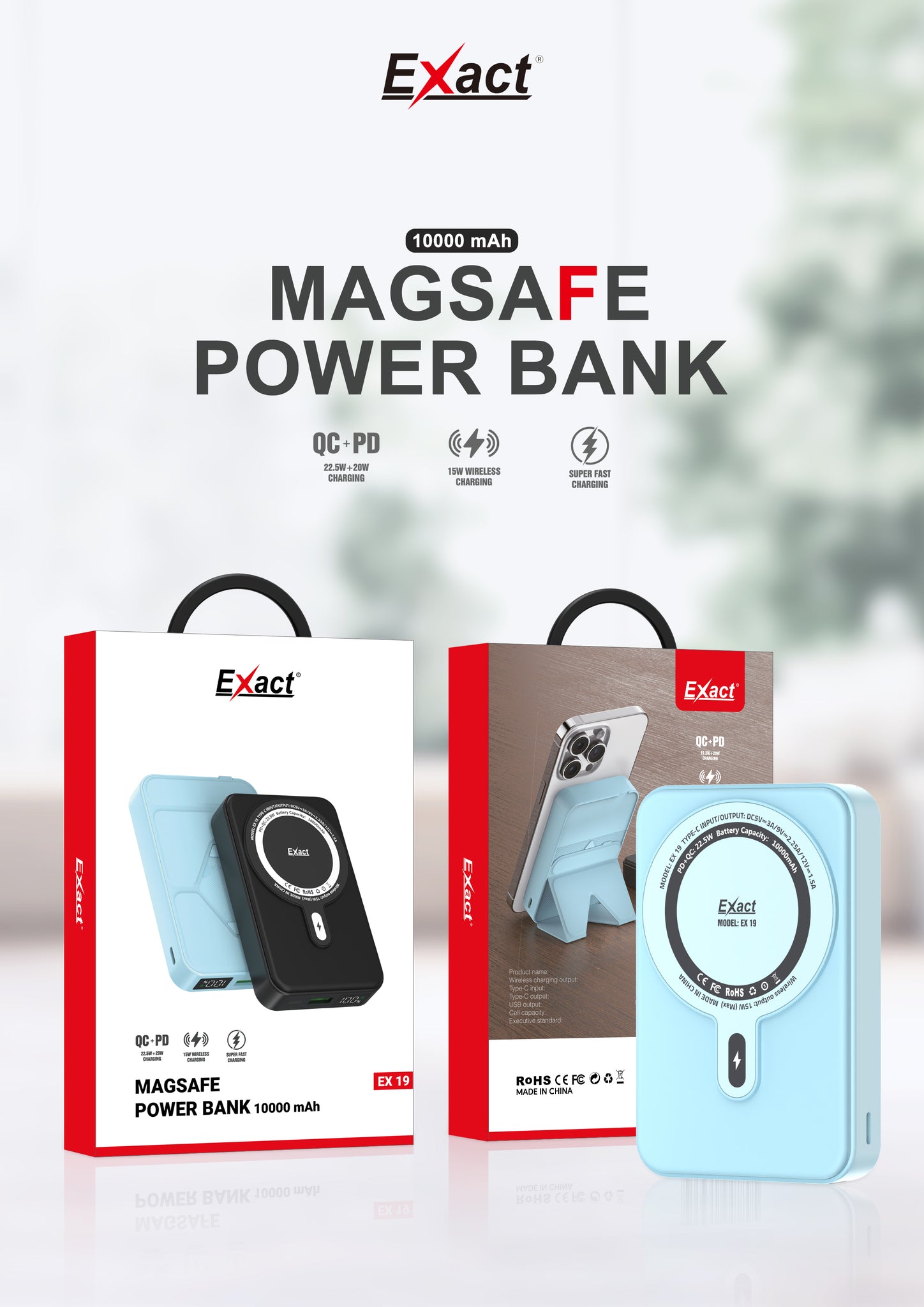 Exact Magsafe PowerBank 10000mAh Exact Magsafe PowerBank 10000mAh