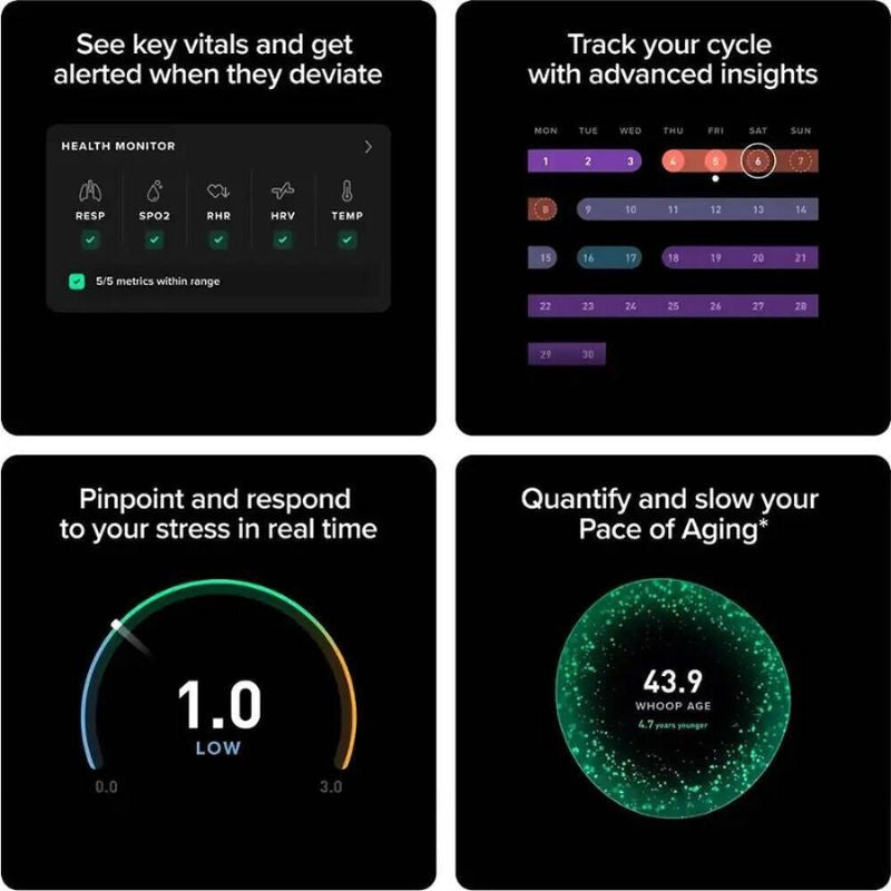 Whoop 5.0 Peak – 24/7 Health & Activity Tracker Whoop 5.0 Peak – 24/7 Health & Activity Tracker