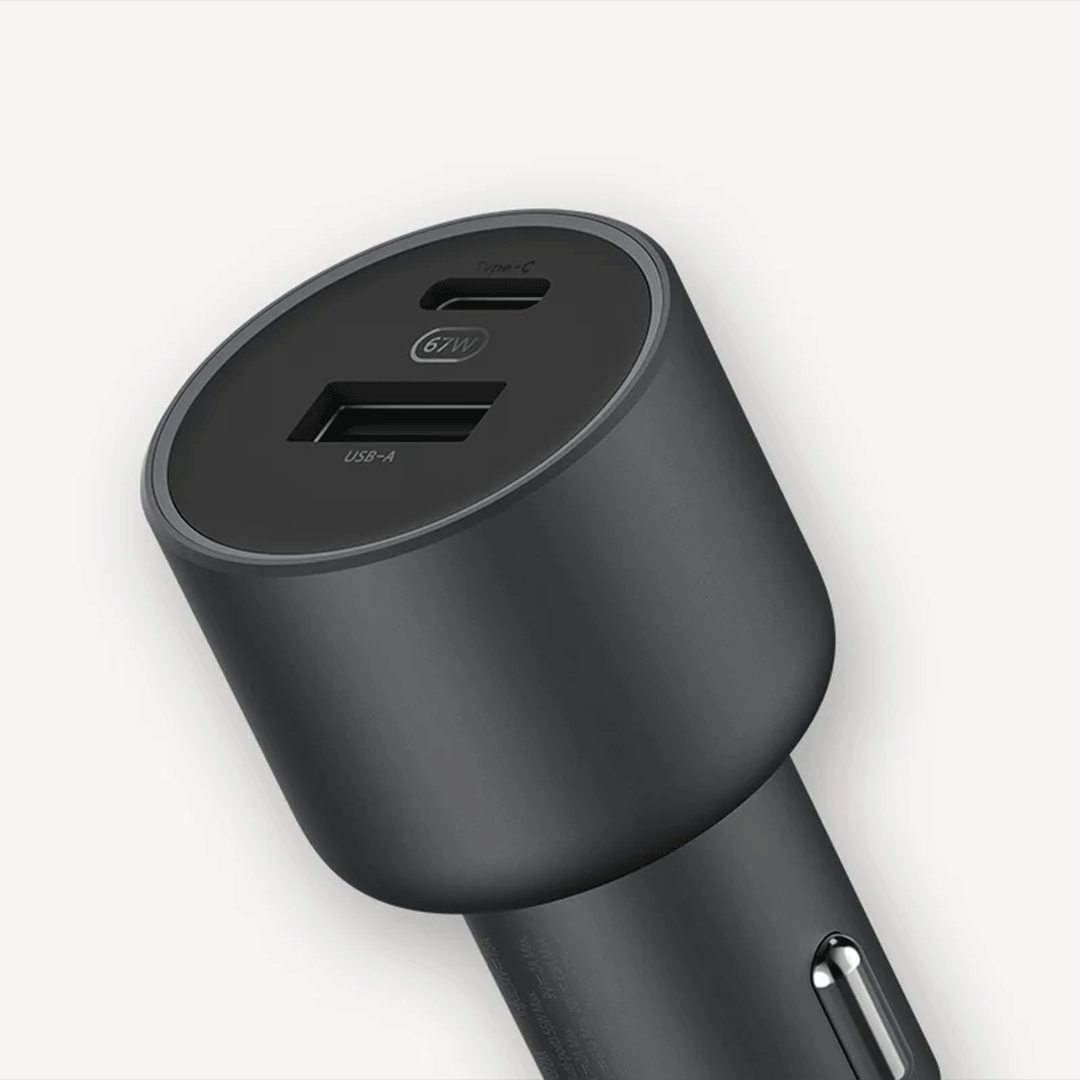 Xiaomi 67W Car Charger (USB-A + Type-C) Xiaomi 67W Car Charger (USB-A + Type-C)
