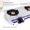 Mr Light MRGB2555 Two Burner Stainless Steel Gas Stove