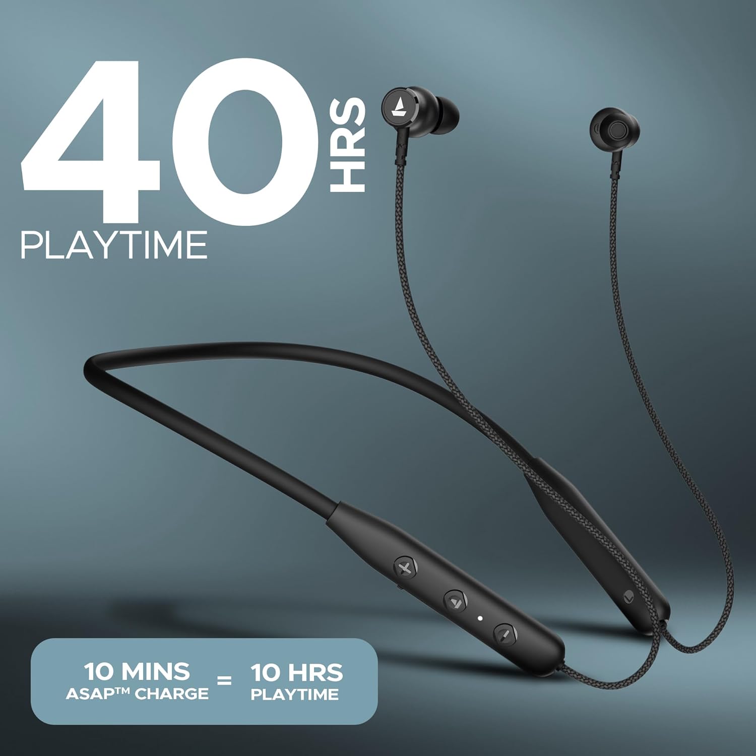 boAt Rockerz 110 Wireless in Ear Neckband boAt Rockerz 110 Wireless in Ear Neckband