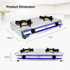 Mr Light MRGB2555 Two Burner Stainless Steel Gas Stove