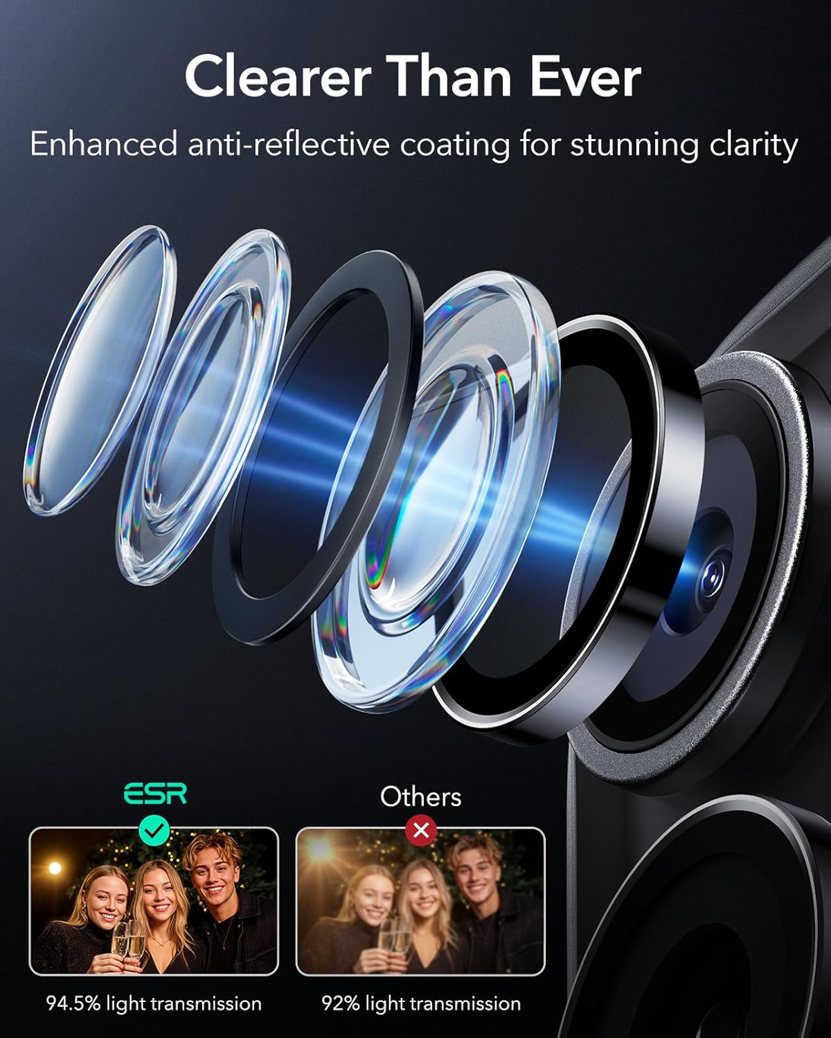 Exact Camera Lens Protector for iPhone 17 Pro Max Exact Camera Lens Protector for iPhone 17 Pro Max