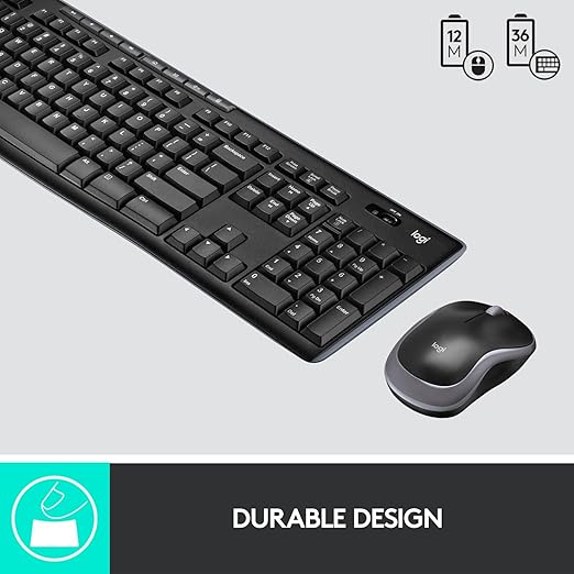 Logitech Wireless Keyboard Mouse Combo Logitech Wireless Keyboard Mouse Combo