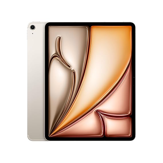 13 inch iPad Air M2 Wi-Fi + Cellular 128GB (2024) – rptech.qa