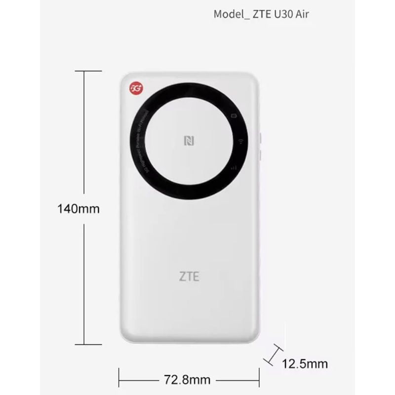 ZTE 5G Portable WiFi Mobile Router U30 Air ZTE 5G Portable WiFi Mobile Router U30 Air