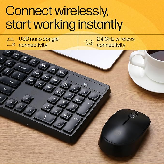 HP CS10 Wireless Keyboard Mouse Combo HP CS10 Wireless Keyboard Mouse Combo