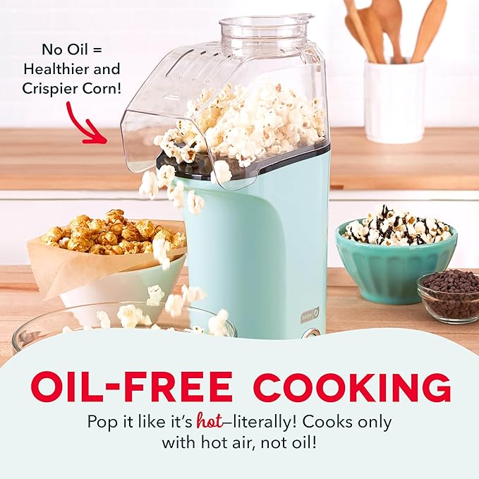 Dash DAPP150V2AQ04 Popcorn Maker Aqua Dash DAPP150V2AQ04 Popcorn Maker Aqua