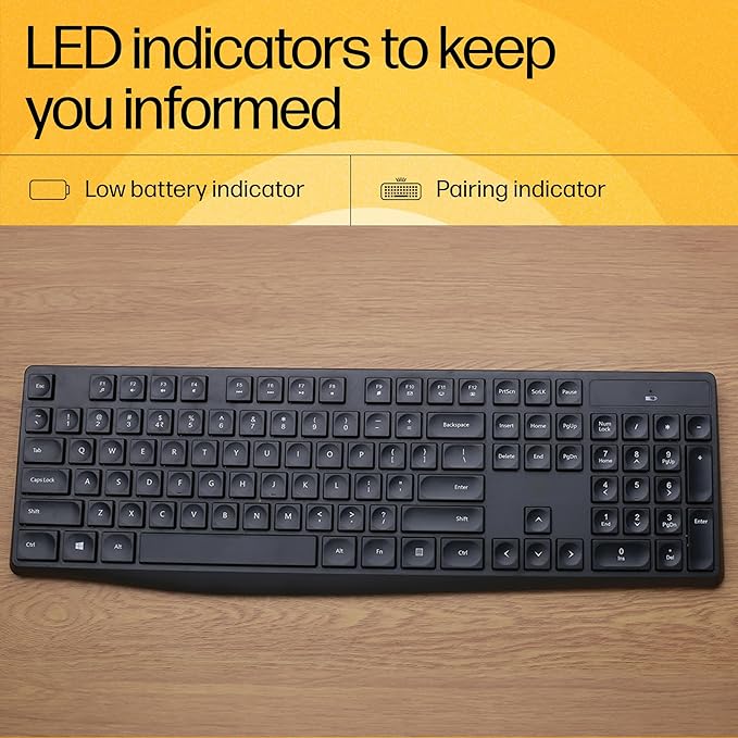 HP CS10 Wireless Keyboard Mouse Combo HP CS10 Wireless Keyboard Mouse Combo