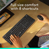 Logitech MK295 Silent Wireless Mouse & Keyboard Combo