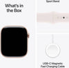 Apple Watch Series 10 GPS, 42mm Rose Gold Aluminium Case with Light Blush Sport Band(MWWH3QA/A)