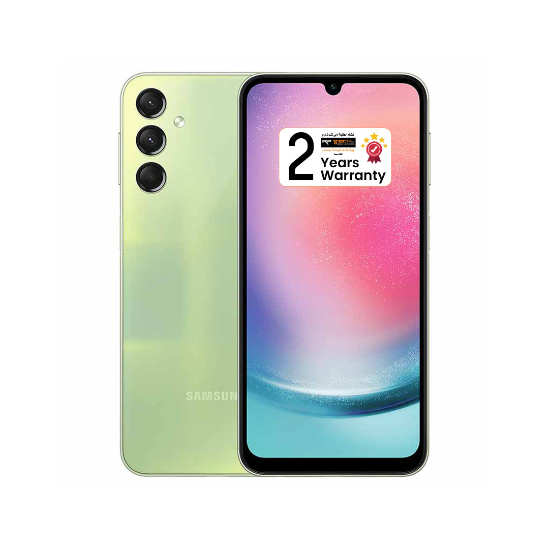 Samsung Galaxy A24 128GB ミント SAMSUNG Galaxy A24 Dual Sim Light Green 6GB RAM 128GB 4G - Middle