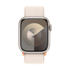Apple Watch Series 9 GPS 41mm Starlight Aluminium Case with Starlight Sport Loop (MR8V3)
