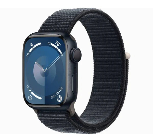 Apple Watch Series 9 MR9C3 GPS 45 mm Midnight Aluminum Case With Midnight Sport Loop