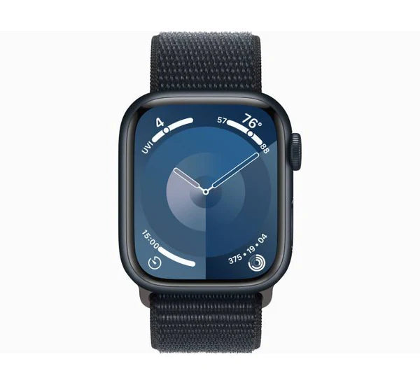Apple Watch Series 9 MR9C3 GPS 45 mm Midnight Aluminum Case With Midnight Sport Loop